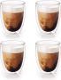 OTIX Dubbelwandige Glazen Koffietassen Koffieglazen 6 stuks Transparant 300ml Glas - Thumbnail 3