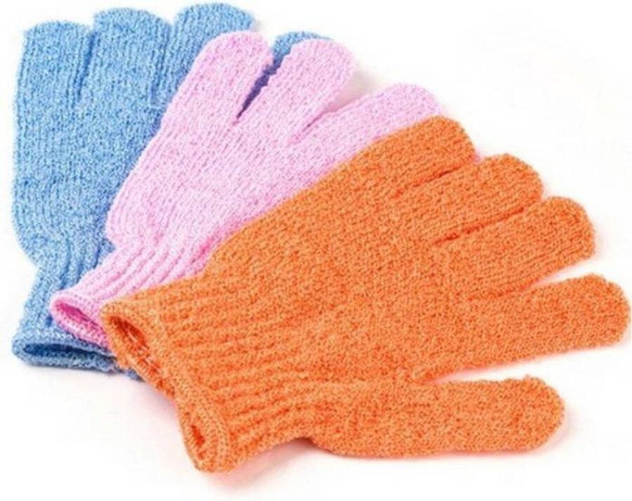 Orange85 Schrubhandschoen 2 stuks Full body