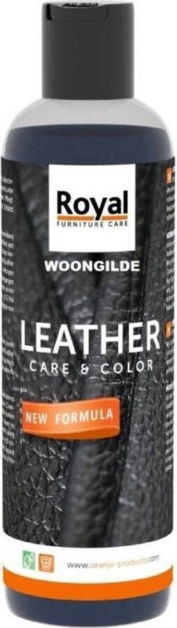 Oranje Furniture Care Leather care & color Donkerbruin 250 ml