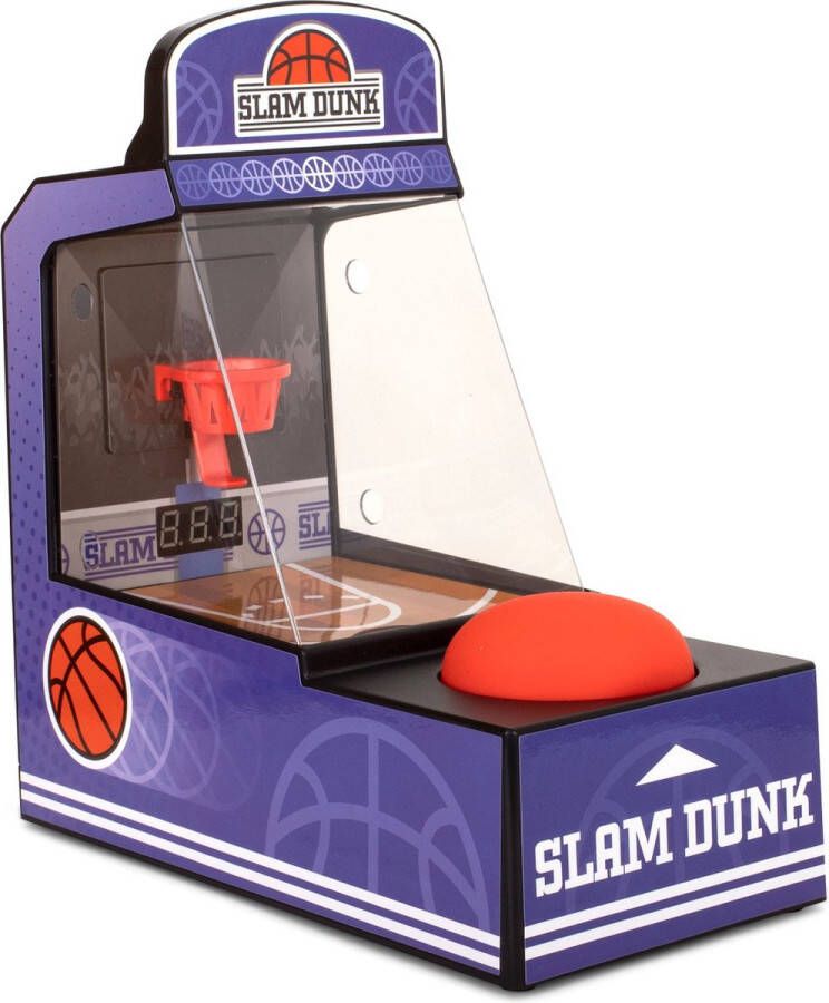 SupertargetShop ORB retro-basketbalmachine Slam Dunk arcade paars oranje