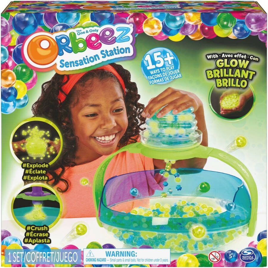 Orbeez Sensation Station Speelslijm 2000 Lichtgevende Waterparels Sensorisch speelgoed