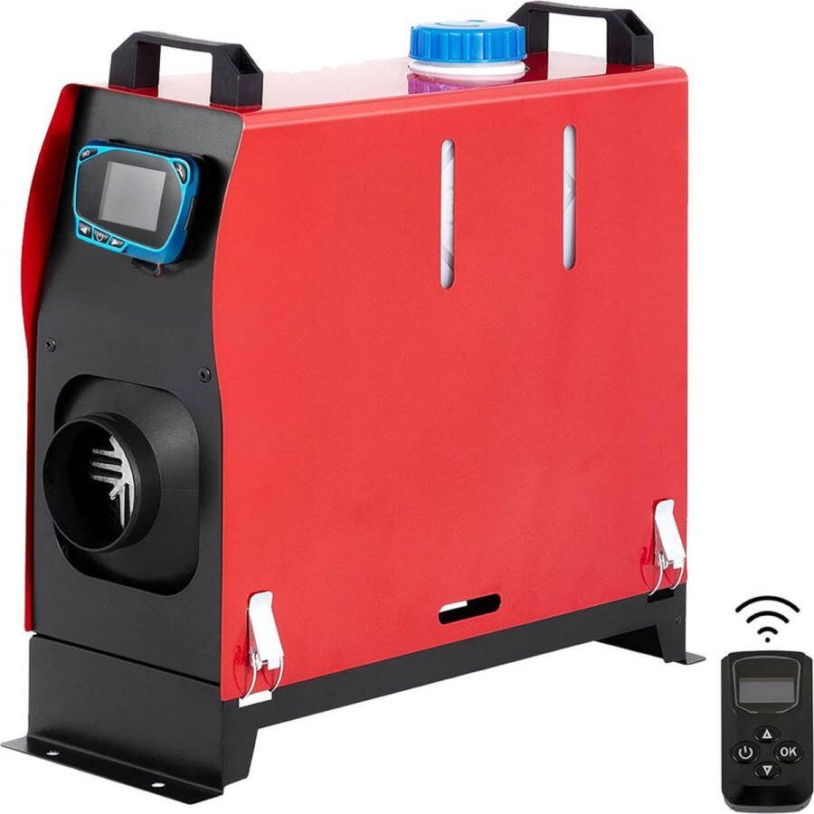 Orbit Electronic Krachtige Diesel Ventilatorkachel 12V – 8KW – Met LCD-scherm en LCD-afstandsbediening – Terrasverwarmers – Standkachel – Diesel heater met Heteluchtkanon