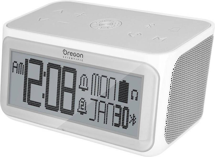 Oregon Scientific Digitale Wekker met Bluetooth Grijs OSRA389