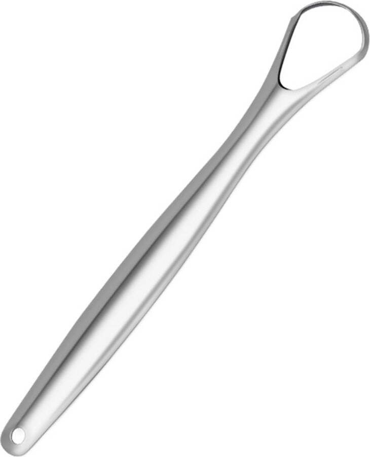 OrganiBrush 100% RVS Tongschraper Tongreiniger Antibacterieel 1 Stuk
