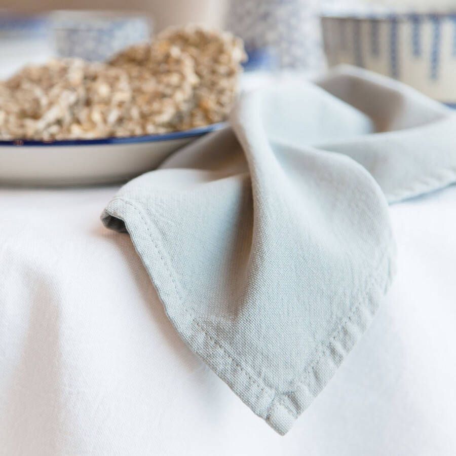 Organic Home Servet Desert Dusty Blue 45x45 cm