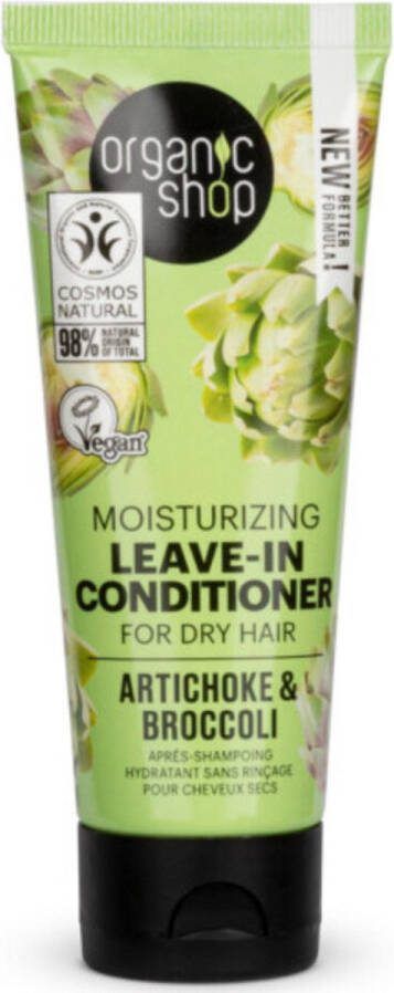 Organic Shop Leave-In Conditioner Artichoke and Broccoli 75 ml