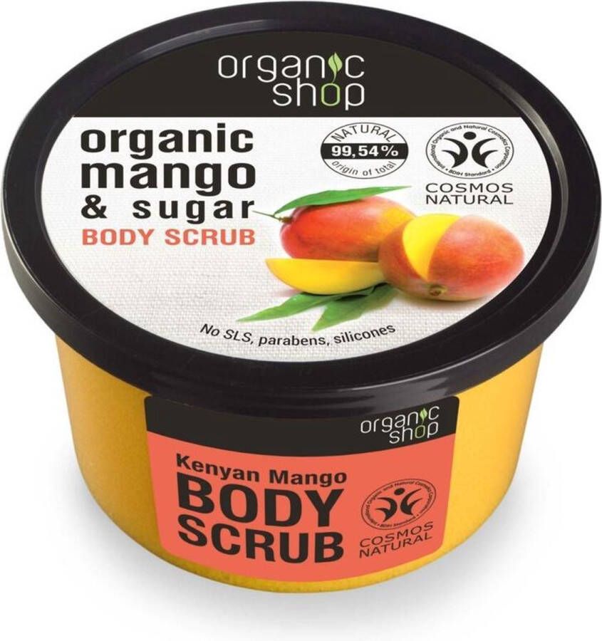 Organic Shop Organic Mango & Sugar Body Scrub Peeling Do Ciała O Zapachu Mango 250ML