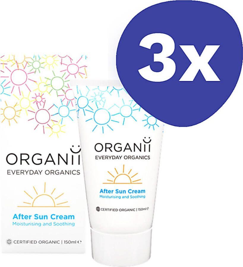 Organii After Sun (3x 150ml)