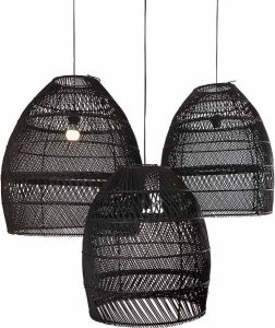 Original home Lampenkappen Hanglampen Lampshade Moon Black 40x50; 50x60; 60x70 cm