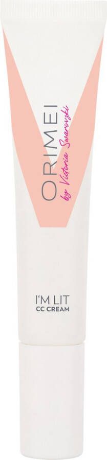 ORIMEI by Victoria Swarovski I M LIT CC Cream 3-in-1 Dagcreme SPF 30 met concealer foundation en zacht smeltende pigmentcapsules tegen imperfecties 50ml