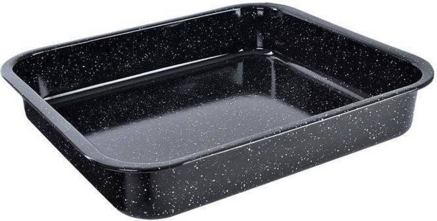 Orion group Braadslede Geëmailleerd Rechthoekige 2 5 l 34x24x4 5x4 5 cm Ovenschaal Braadpan