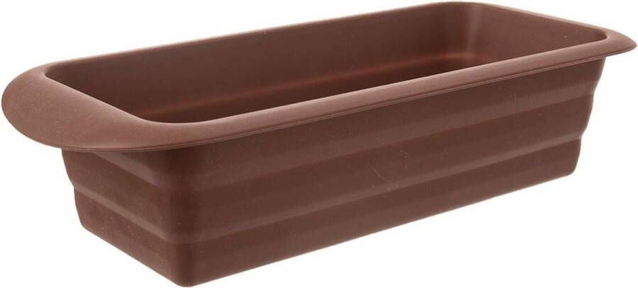 Orion group Broodvorm Silicone Bruin SILLINIE 29 cm Broodpan Cakevorm Brood Broodbakvorm Bakvorm