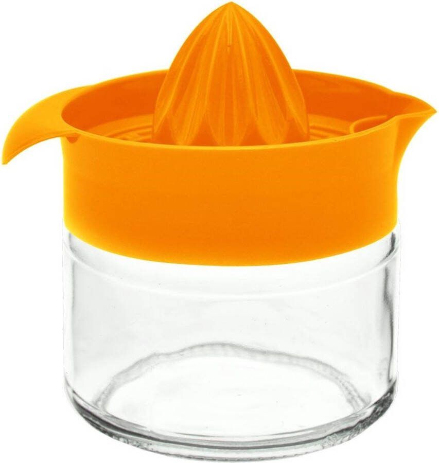 Orion group Citruspers Glas 300 ml Citroenpers Limoenpers Handcitruspers Handmatige Fruitpers Sinaasappel