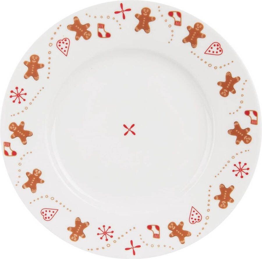 Orion group Dessertbord Porselein 20 cm Taart Bordjes Bord Ontbijtbord Borden