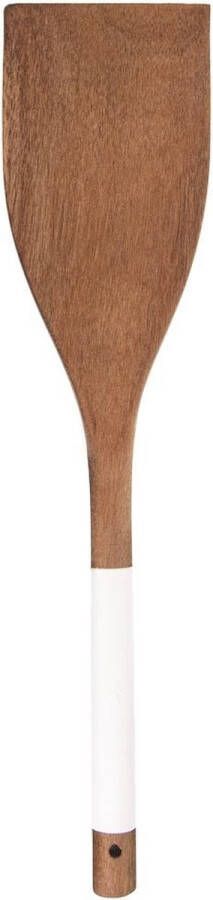 Orion group Keuken Spatel Houten WHITELINE 30 cm Keukenspatel Bakspaan Bak Pannenlikker