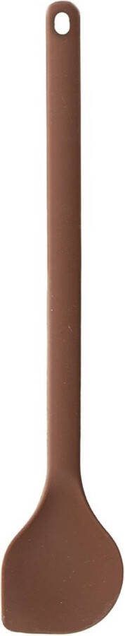 Orion group Keuken Spatel Silicone Bruin SILLINIE 28 cm Keukenspatel Bakspaan Bak Pannenlikker