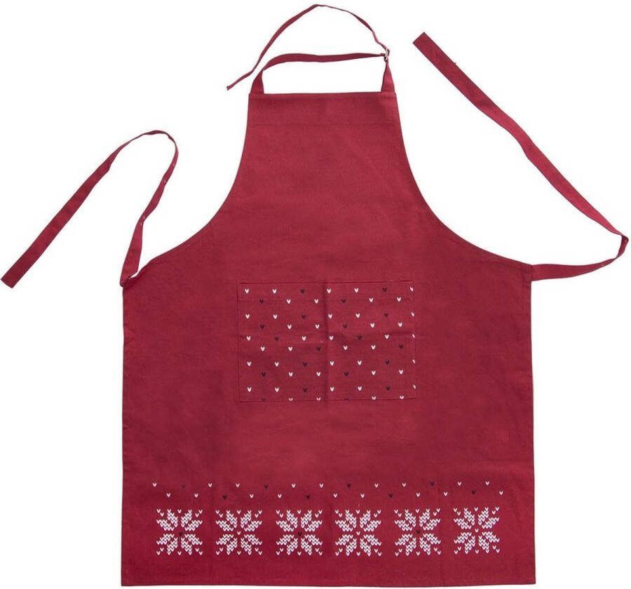 Orion group Keukenschort Katoenen Gebonden Schort Dames Mannen Vrouw Kookschort Bbq Keuken Koken Bakken