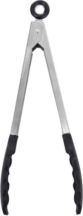 Orion group Keukentang Edelstaal 27 cm Serveertang Vleestang Barbecuetang BBQ Tang