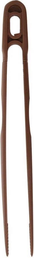 Orion group Keukentang Silicone Oranje SILLINIE 30 cm Serveertang Vleestang Barbecuetang BBQ Tang