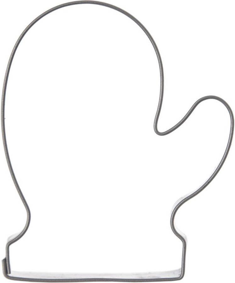 Orion group Koekjessnijder Edelstaal Handschoen 5 cm Vormen Uitsteekvorm Cookie Cutter Uitsteekvormpjes Koekjes Bakken