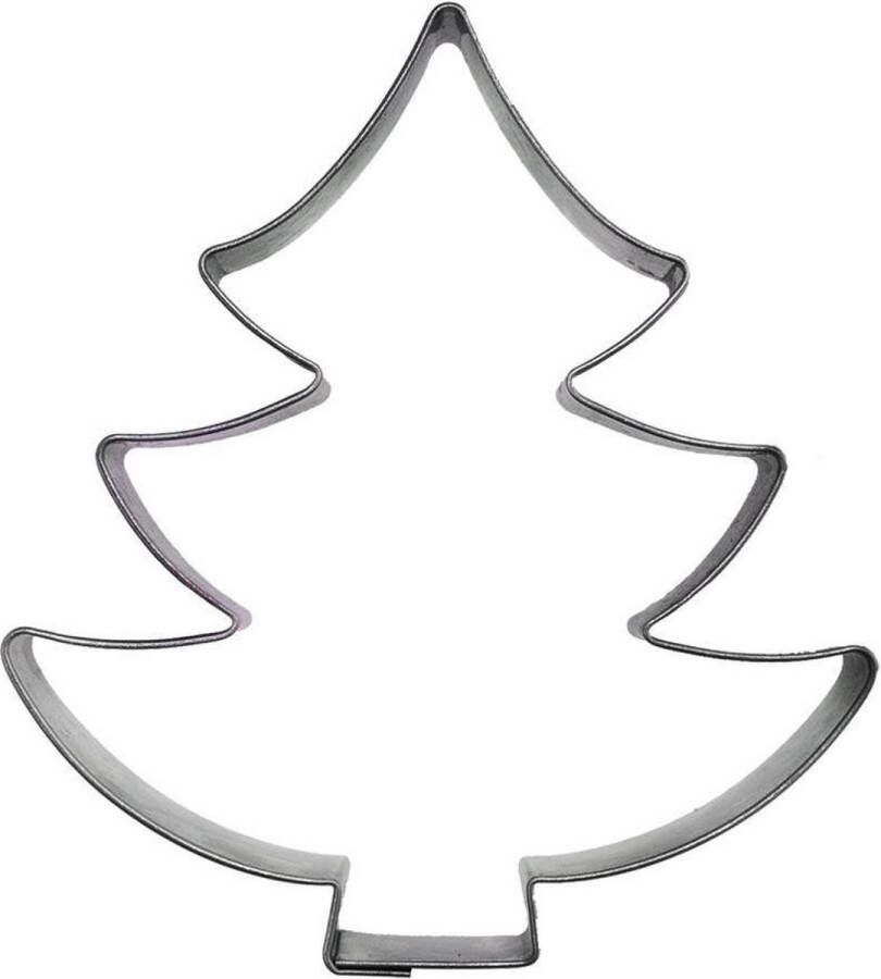 Orion group Koekjessnijder Edelstaal Kerstboom 9 5 cm Vormen Uitsteekvorm Cookie Cutter Uitsteekvormpjes Koekjes Bakken
