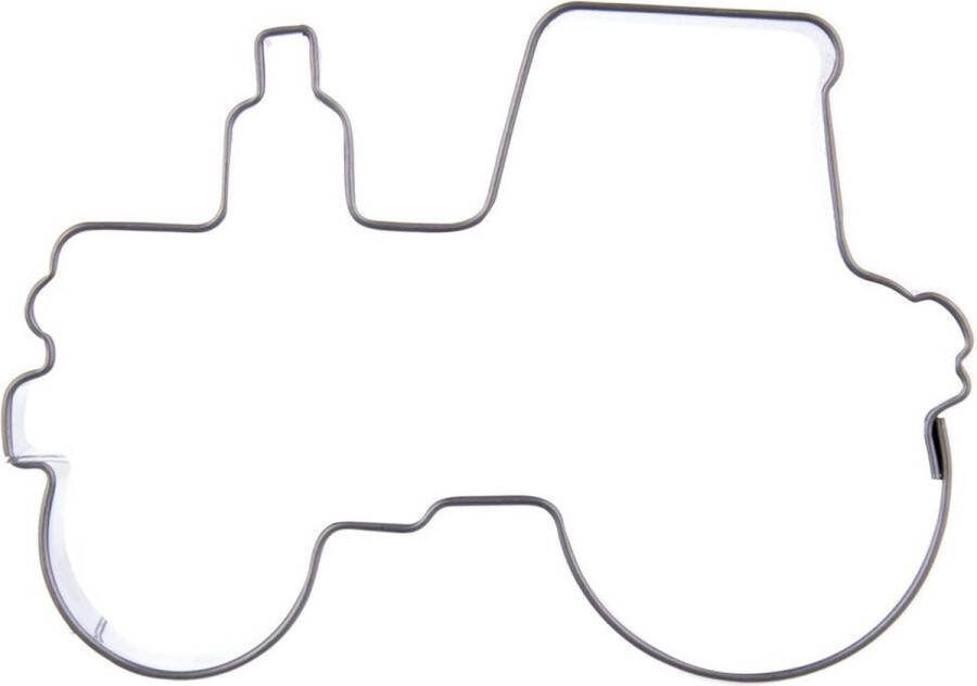 Orion group Koekjessnijder Edelstaal Tractor 7 5 cm Vormen Uitsteekvorm Cookie Cutter Uitsteekvormpjes Koekjes Bakken