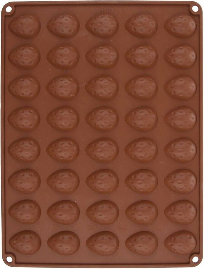 Orion group Koekjesvorm Silicone Oranje Noten SILLINIE Bakvorm voor Koekjes
