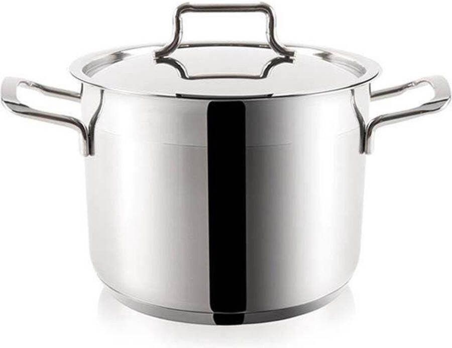Orion group Kookpan Edelstaal met Deksel ANETT 14 cm 1 5 l Kookpot Soeppan