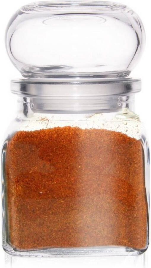Orion group Kruidenpotje Glas 120 ml Kruidenstrooier Potjes voor Kruiden