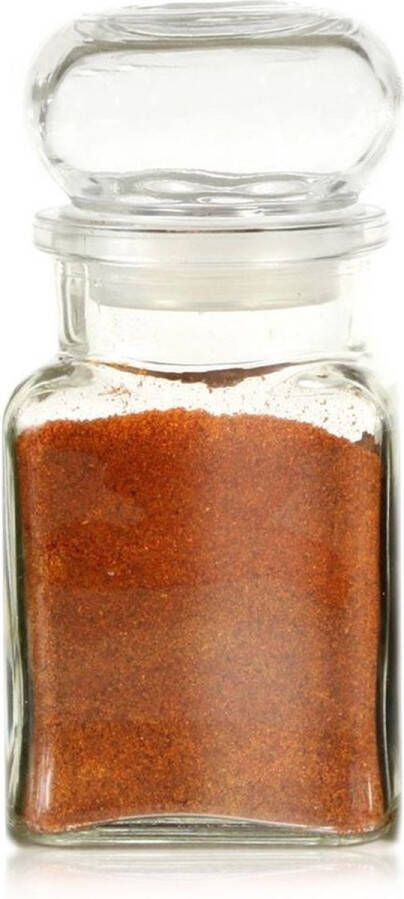 Orion group Kruidenpotje Glas 150 ml Kruidenstrooier Potjes voor Kruiden