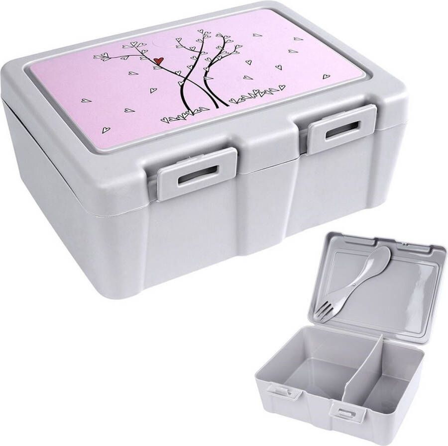 Orion group Lunchbox met Bestek HART 1 l Bento Box Broodtrommel