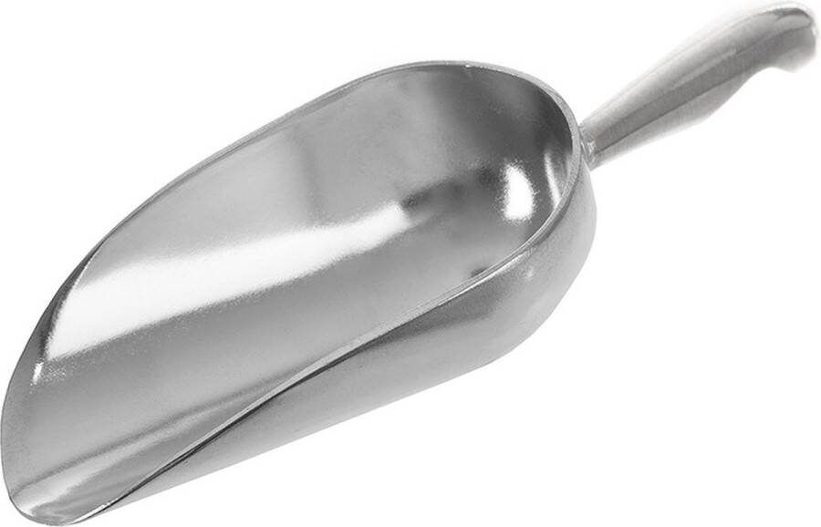 Orion group Meelschep Aluminium 110 ml Voedselschep Voerschep Ijsschep Schep Lepel
