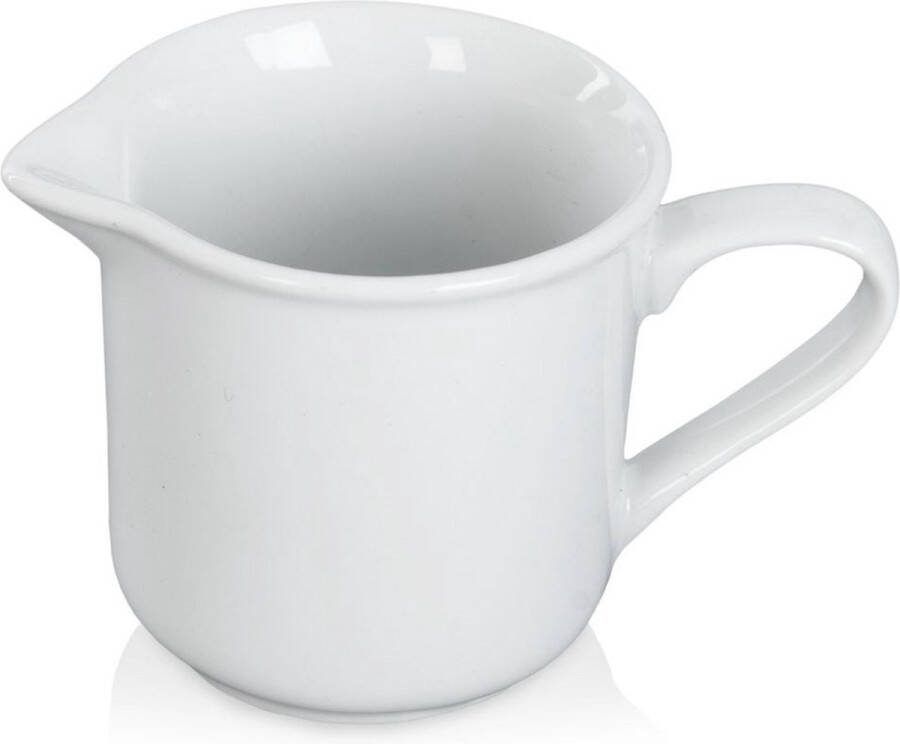 Orion group Melkkan Porselein Wit 6x6 cm 100 ml Melkkannetje