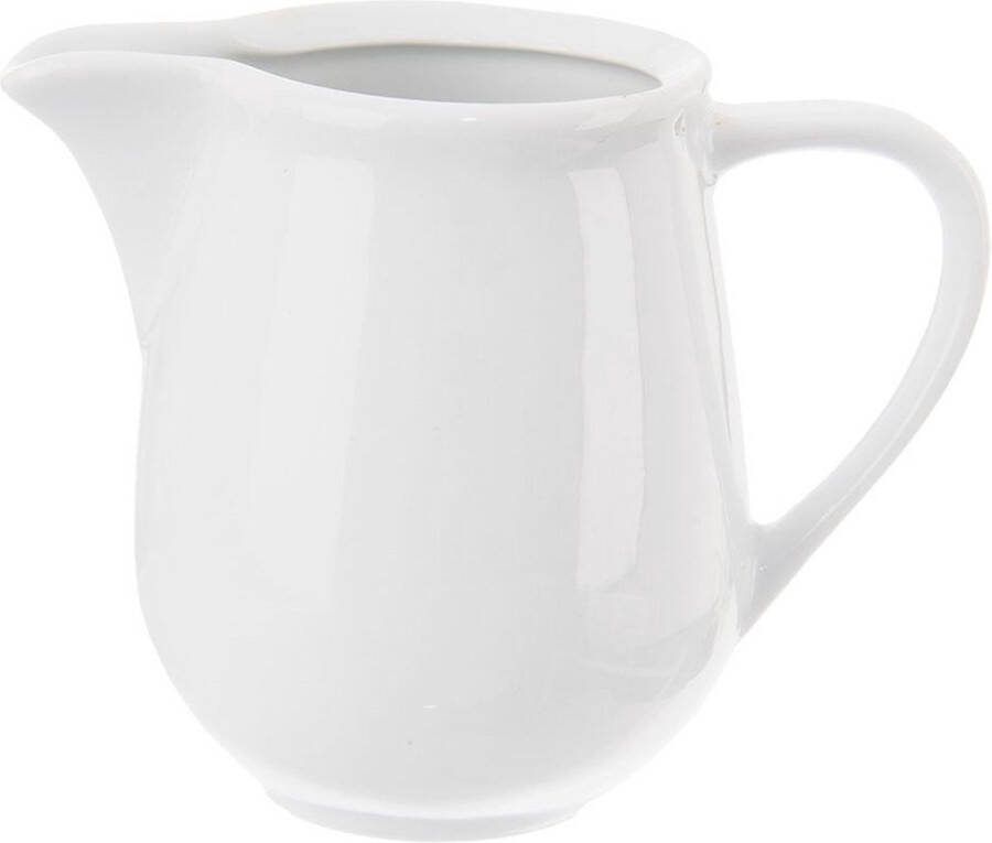 Orion group Melkkan Porselein Wit MONA 260 ml Melkkannetje