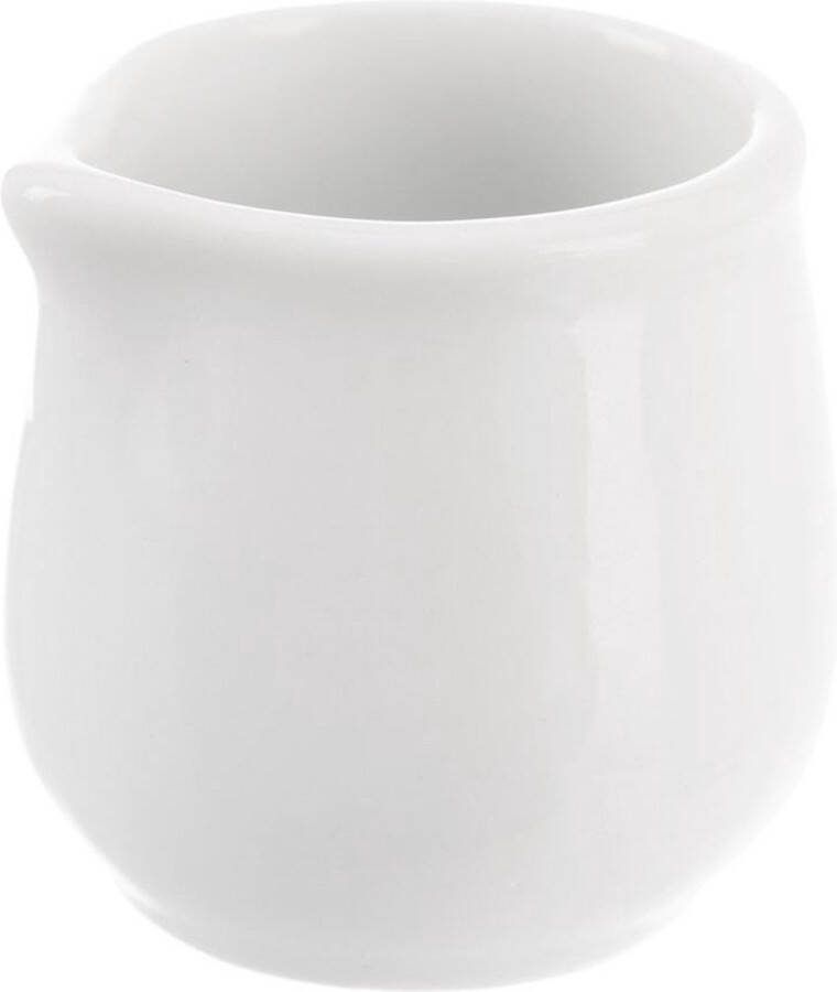 Orion group Melkkan Porselein Wit MONA 5x4 5 cm 40 ml Melkkannetje