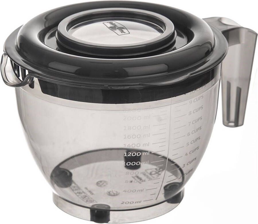 Orion group Mengkom met Deksel Maatregel GREY 2 5 l Beslagkom Mixkom