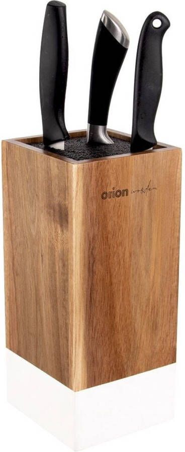 Orion group Messenblok Houten WHITELINE Messenhouder