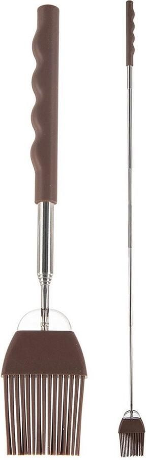 Orion group Bakkwast Silicone Telescopische 21-67 cm Keukenkwast Bakborstel Kwast Grill Borstel Bbq Invetkwast
