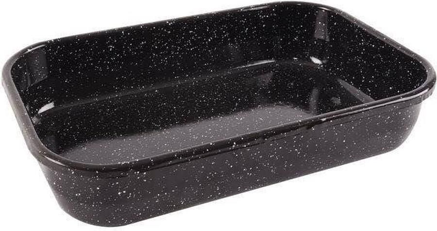 Orion group Braadslede Geëmailleerd Rechthoekige 3 4 l 34x22x6 5 cm Ovenschaal Braadpan