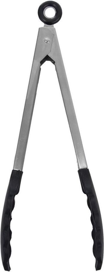Orion group Keukentang Edelstaal 35 cm Serveertang Vleestang Barbecuetang BBQ Tang