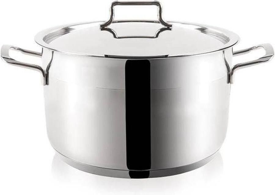 Orion group Kookpan Edelstaal met Deksel ANETT 16 cm 1 9 l Kookpot Soeppan