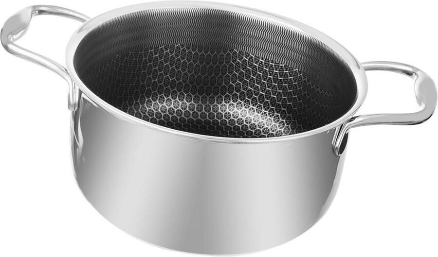 Orion group Kookpan Edelstaal met moderne anti-aanbaklaag COOKCELL 24 cm 4 8 l Kookpot Soeppan