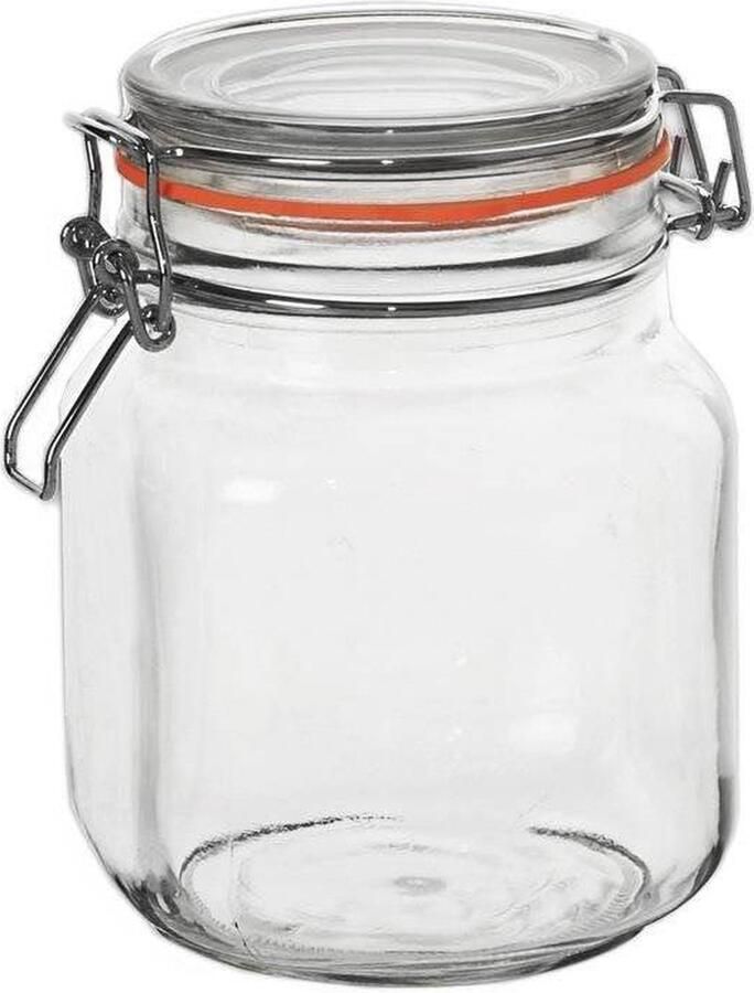Orion group Pot met Beugelsluiting Glas 1 l Inmaakpot Weckpot Confituren
