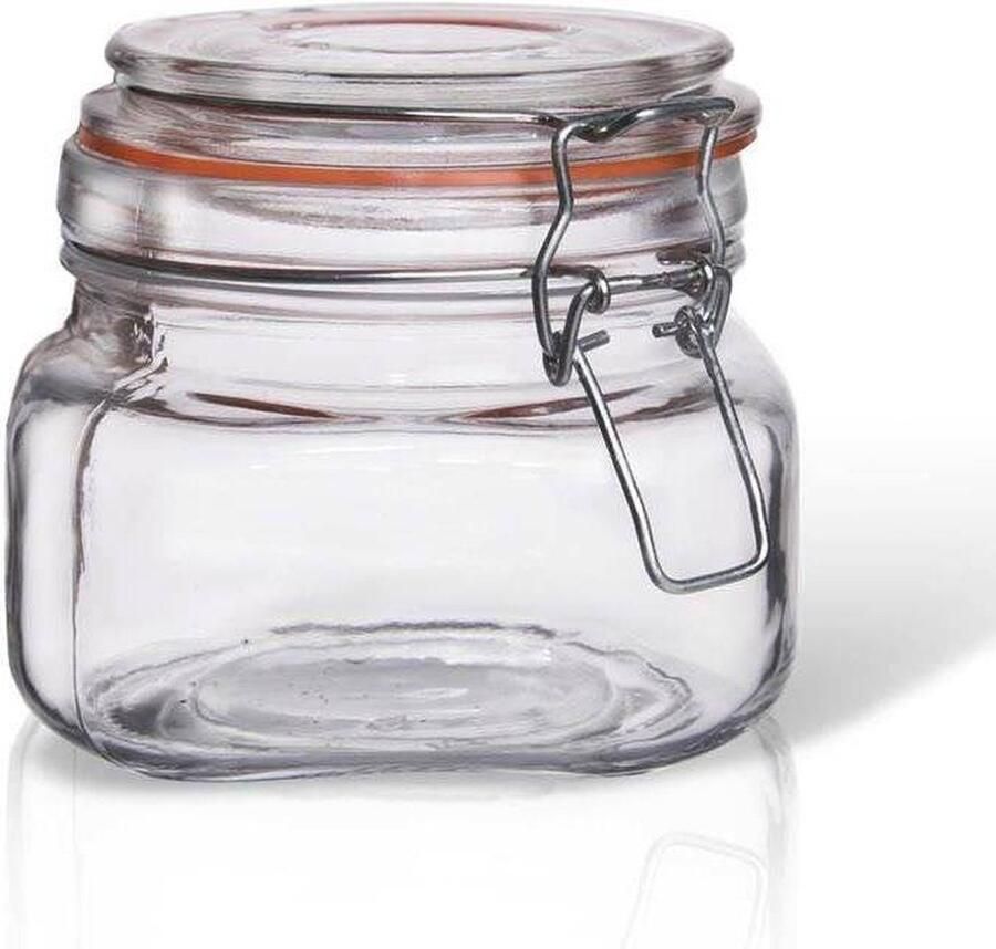Orion group Pot met Beugelsluiting Glas 500 ml Inmaakpot Weckpot Confituren