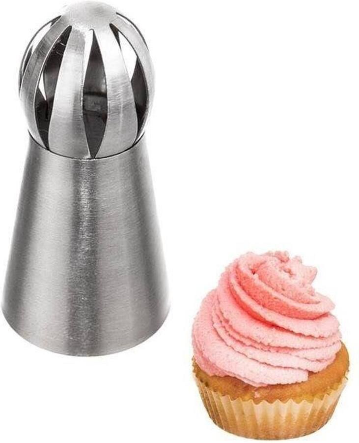 Orion group Spuitmond Twist Spuitmondjes voor Spuitzak Decoratie Cupcake