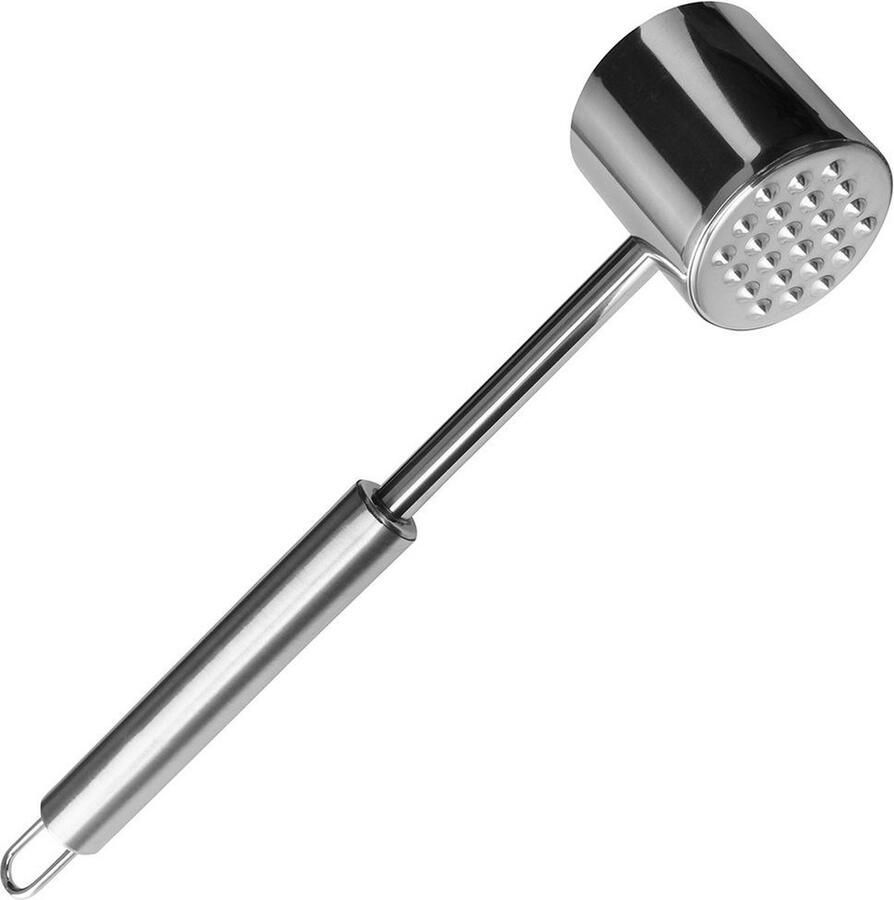 Orion group Vleeshamer Edelstaal Dubbelzijdige LUXY 27 cm Vleesvermalser Vleesklopper Hamer voor Vlees Schnitzelhamer