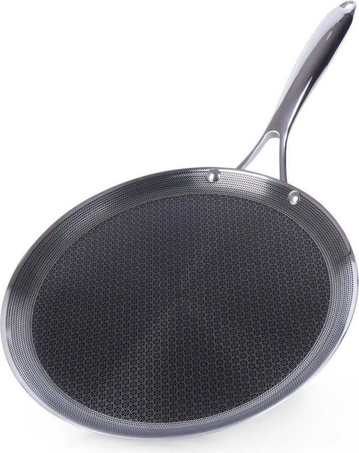 Orion group Pannenkoekenpan Edelstaal COOKCELL 29 cm Omeletpan Pancake Eierpan Pannenkoekpan Flensjespan
