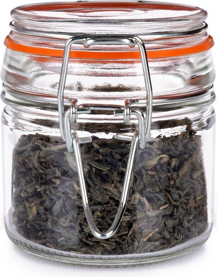 Orion group Pot met Beugelsluiting Glas 100 ml Inmaakpot Weckpot Confituren