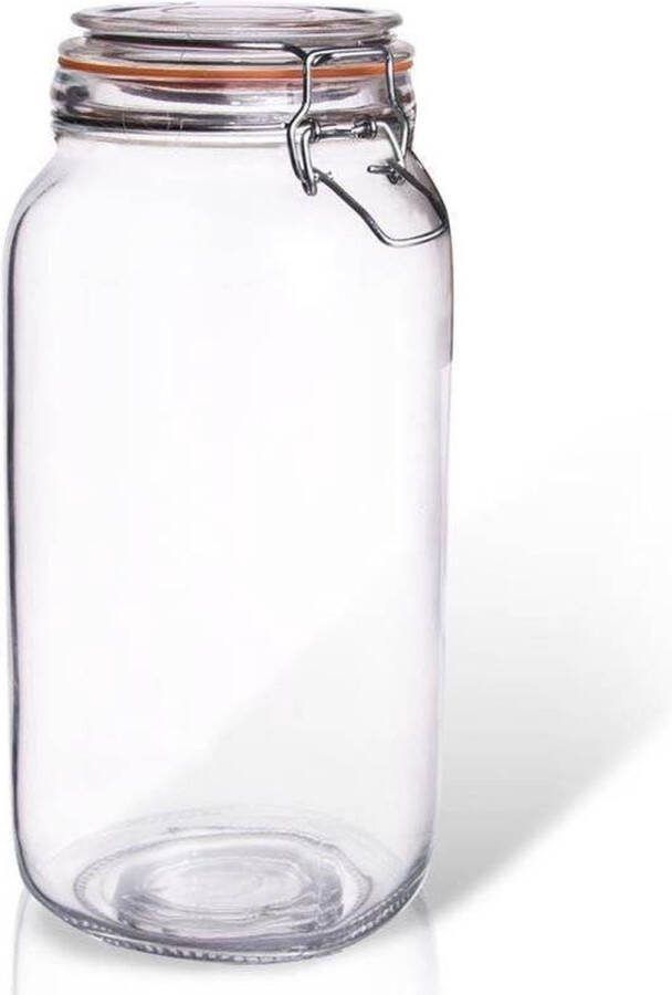 Orion group Pot met Beugelsluiting Glas 2 l Inmaakpot Weckpot Confituren