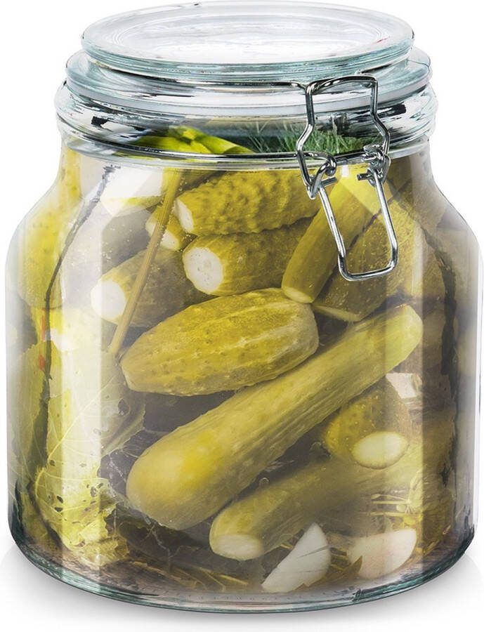 Orion group Pot met Beugelsluiting Glas IRMA 2 4 l Inmaakpot Weckpot Confituren